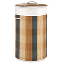 13.2 Gallon Bamboo Laundry Hamper with Removable Liner