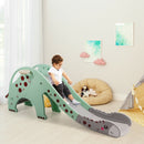 3-in-1 Kids Climber Slide Play Set with Basketball Hoop