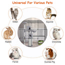 3 Tier Large Cat Cage Enclosure Indoor Cat Playpen Iron Construction Cat House Detachable Cat Crate With 2 Ladders Doors For 1-4 Cats 41.73ÓL x 41.73Ó