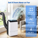 14000 BTU Portable Air Conditioner with WiFi & Dehumidifier