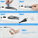 Handheld Steam Cleaner 1400W with 14-Piece Accessory Kit