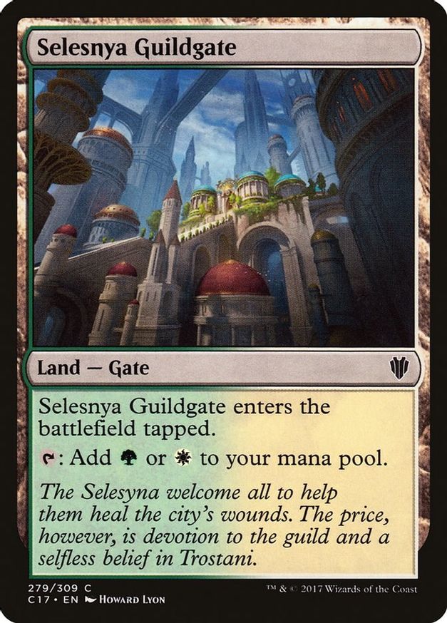 Selesnya Guildgate | 279 | Commander 2017