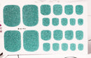 Green Onion Powder Nail Stickers (22 Solid Color)