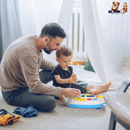 Toddler Musical Learning Table Educational Baby Toys Musical Activity Table Learning Center for 6+ Months Boys Girls Gift