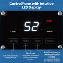 140 Pints Commercial Dehumidifier with Pump and Drain Hose