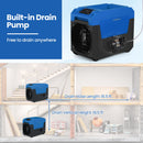 140 Pints Commercial Dehumidifier with Pump and Drain Hose