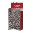 24 Silver S-hooks Ornament
