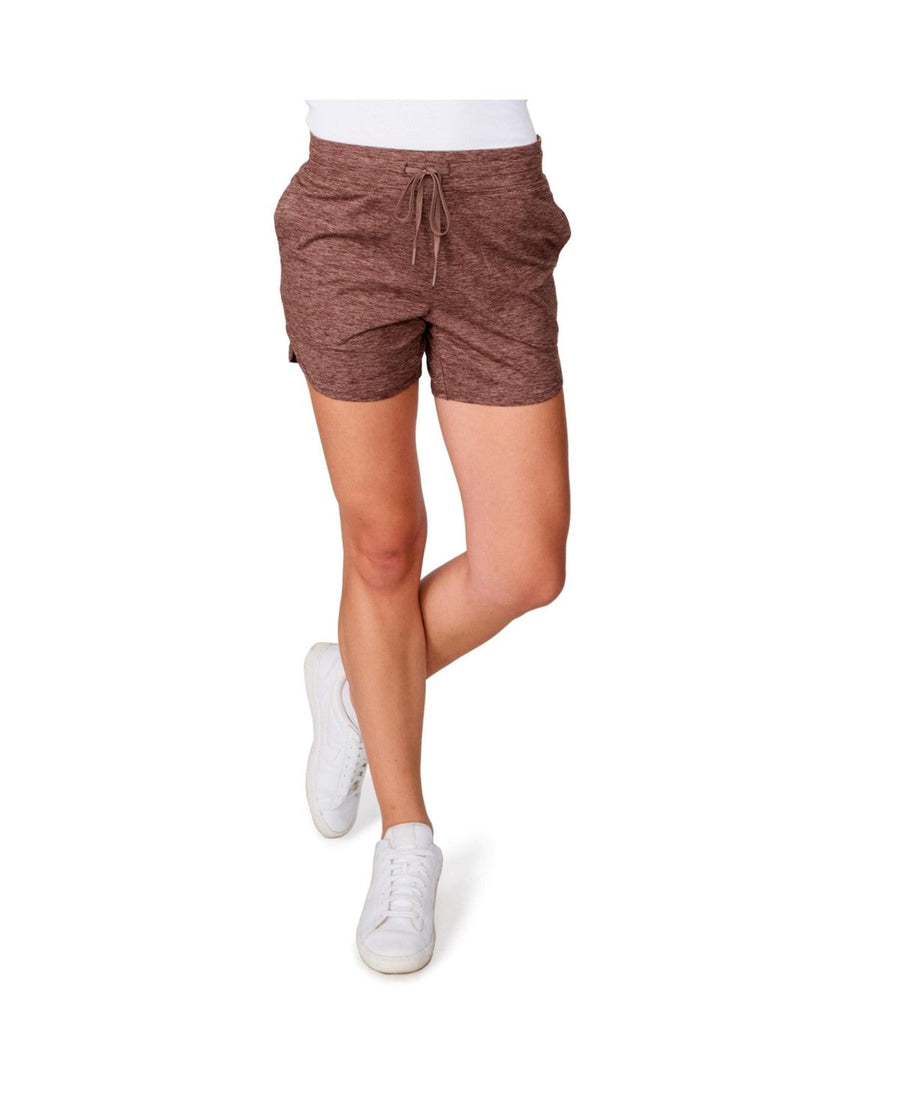 Free Country Women S Cloud Knit Shorts Toffee, Large
