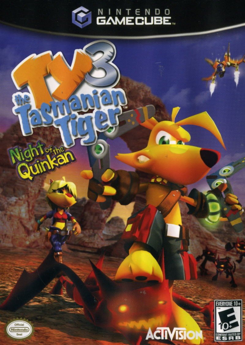 Ty the Tasmanian Tiger 3: Night of the Quinkan (Gamecube)