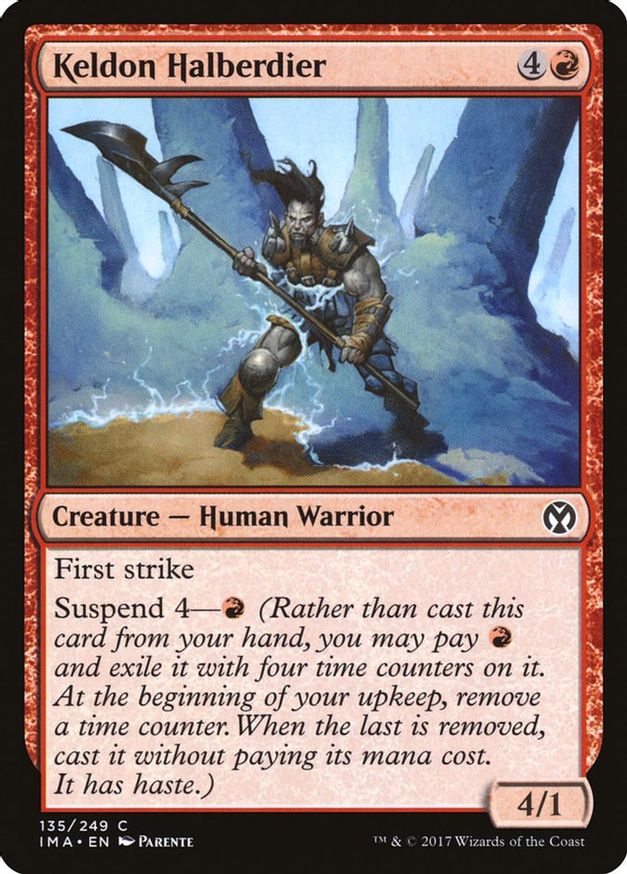 Keldon Halberdier | 135 | Iconic Masters
