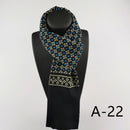 Men's Double Layer Cashmere Washed Warm Scarf