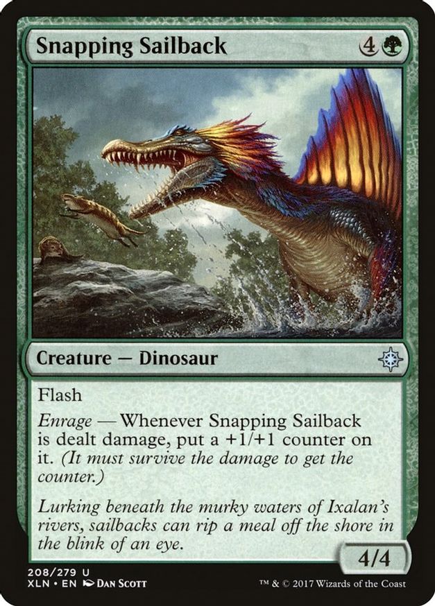 Snapping Sailback | 208 | Ixalan