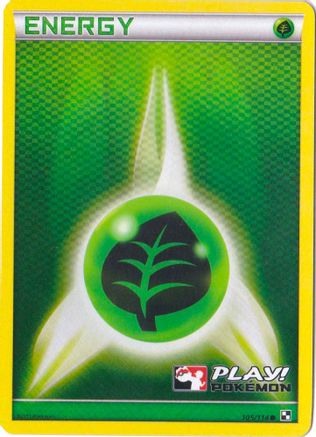 Grass Energy (Play! Pokemon) 105/114 - League & Championship Cards Holofoil