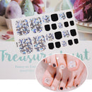 Foot Nail Stickers 22 Waterproof Small Stickers