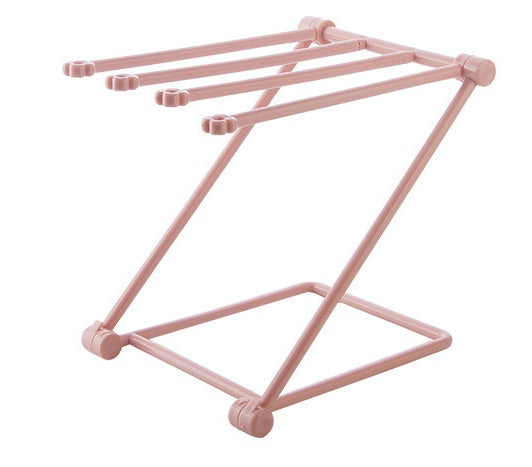 Foldable Dishcloth Shelf Kitchen Organizer
