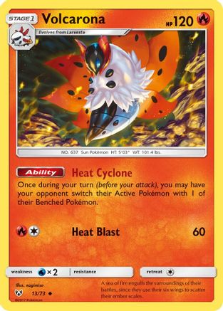 Volcarona 013/73 - Shining Legends