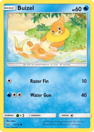 Buizel 022/73 - Shining Legends