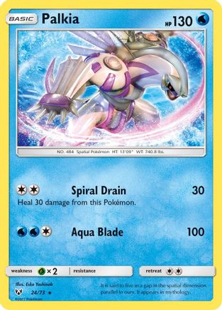 Palkia 024/73 - Shining Legends Holofoil
