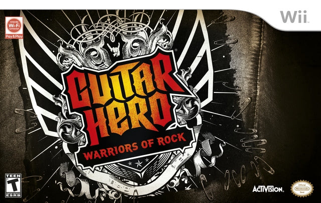 Guitar Hero: Warriors Of Rock Guitar Bundle (Wii)