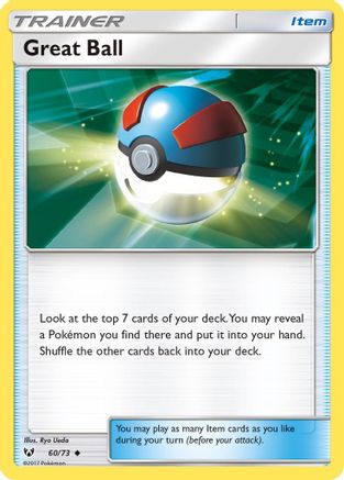 Great Ball 060/73 - Shining Legends Reverse Holofoil