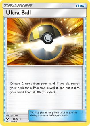 Ultra Ball 068/73 - Shining Legends Reverse Holofoil