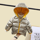Boys winter clothes thickened Western style overcomes