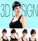 3D Silicone Waterproof Swim Cap