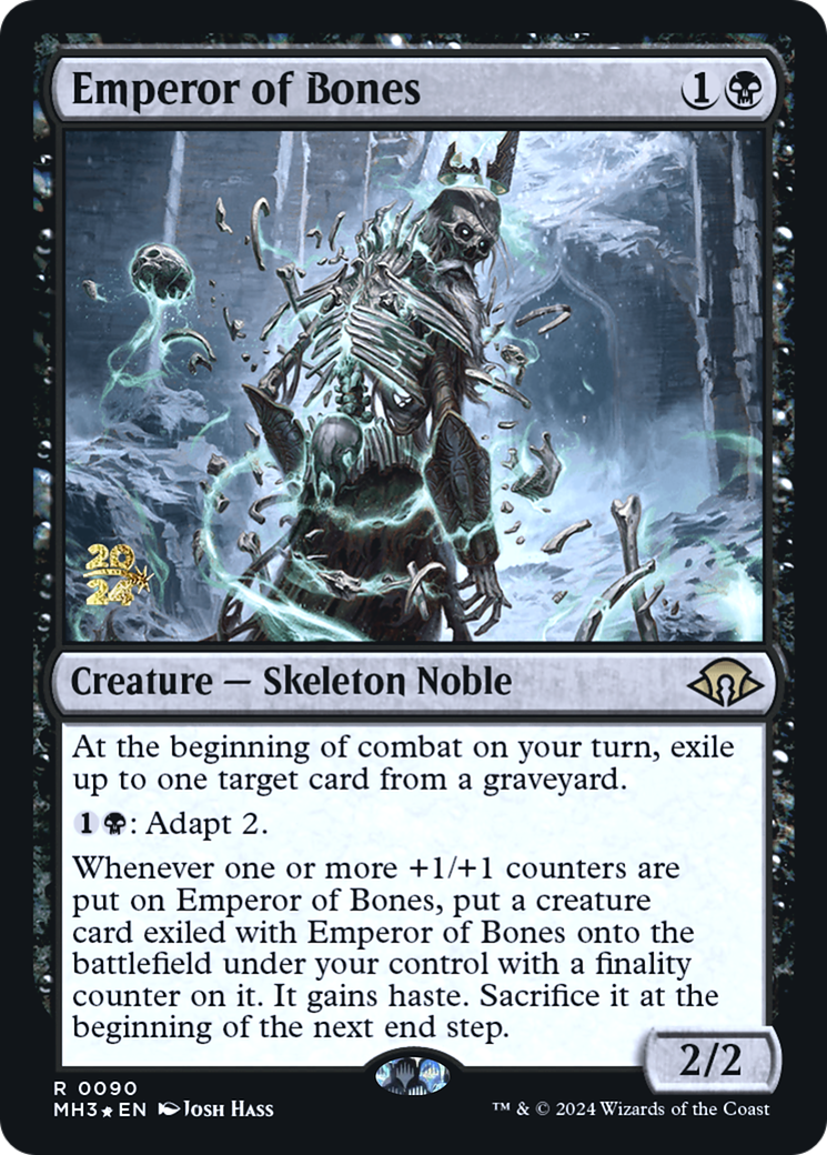 Emperor of Bones [Modern Horizons 3 Prerelease Promos]