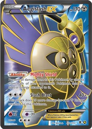 Aegislash EX 65a/119 - Alternate Art Promos Holofoil