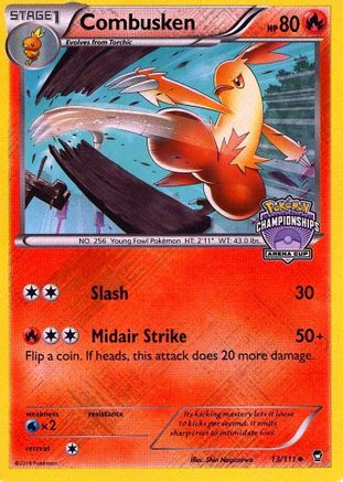 Combusken (Arena Cup Championships) 013/111 - League & Championship Cards Reverse Holofoil