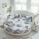 Round Bed Sheet Mattress Protector