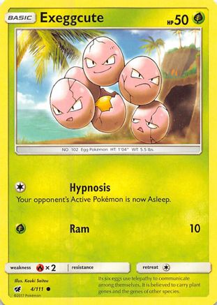 Exeggcute 004/111 - SM  Crimson Invasion