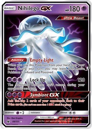 Nihilego GX 049/111 - SM  Crimson Invasion Holofoil
