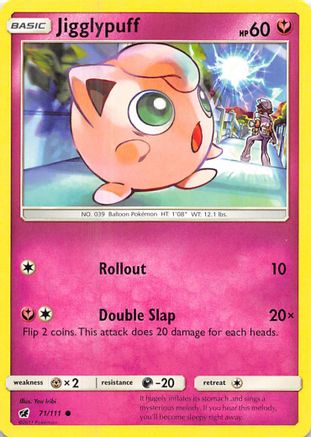 Jigglypuff 071/111 - SM  Crimson Invasion