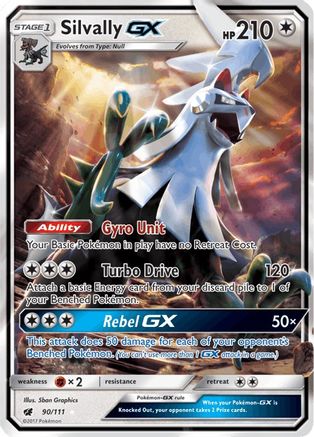 Silvally GX 090/111 - SM  Crimson Invasion Holofoil