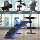 Adjustable Sit Up Bench with LCD Monitor