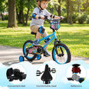 Kids Bike 16 Inch with Training Wheels Ages 4-7