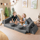 14 PCS Modular Kids Play Couch for Playroom and Bedroom