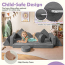 14 PCS Modular Kids Play Couch for Playroom and Bedroom