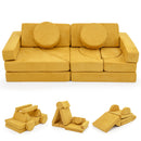 14 PCS Modular Kids Play Couch for Playroom and Bedroom