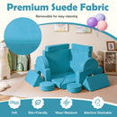 14 PCS Modular Kids Play Couch for Playroom and Bedroom