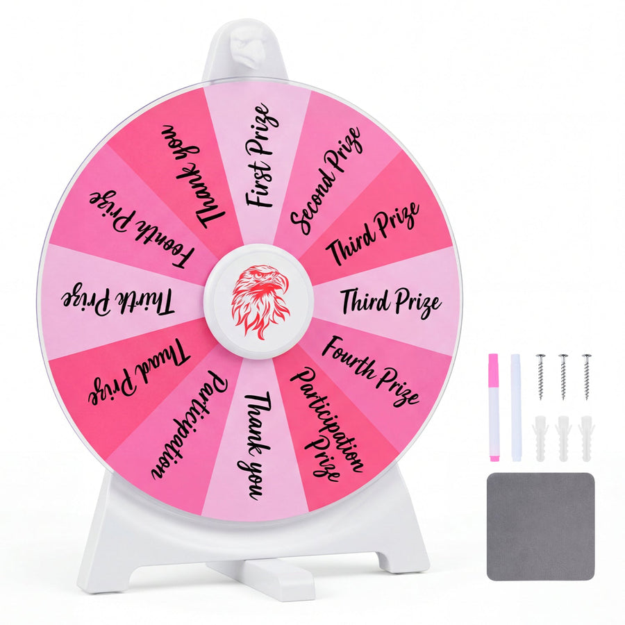 14 Slots Spin Wheel with Blackboard Marker