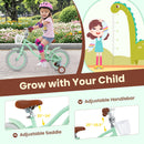 16 Inch Kids Bike with Adjustable Seat and Bell for Kids 3-8 Years Olds-16 inches