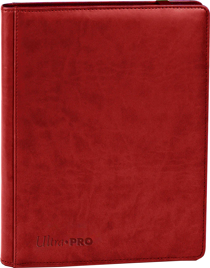 Ultra PRO: 9-Pocket Premium PRO Binder (Red)