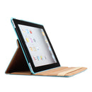 iPad 2 Smart Cover – PU Leather Magnetic Case (Blue & Pink)