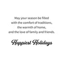 Cardinal Christmas Card