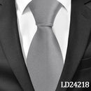 instripe Classic Polyester Tie Set, 6cm Necktie