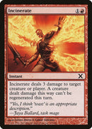 Incinerate | 213 | 10th Edition
