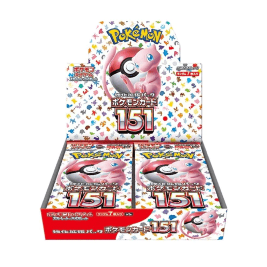 Pokemon Japan TCG Pokemon 151 Booster Box sv2A