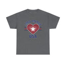 "I Miss America" Heart Unisex Heavy Cotton Tee